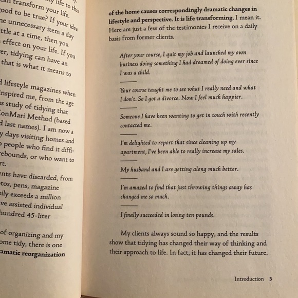 The Life-changing magic of tidying up - Picture 5 of 8